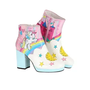 Women's My Little Pony Heeled Boots Women's My Little Pony Heeled Boots