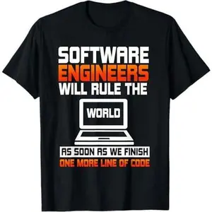 Software Engineer Programming Code Developer Computer Coder T-Shirt