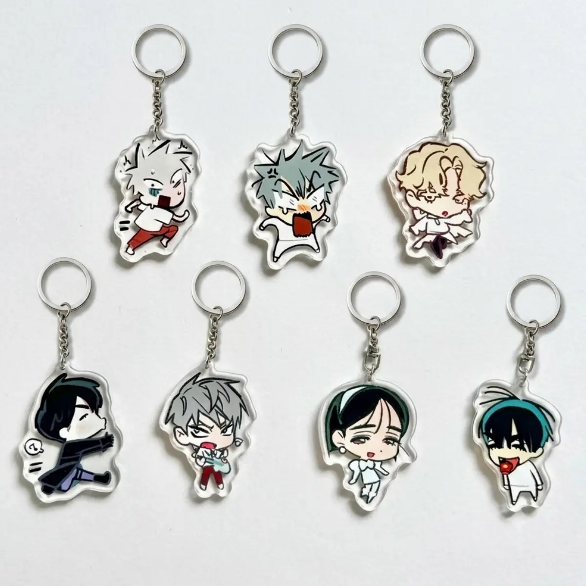 Alien Stage Acrylic Keychain, Alien Stage Double Side Acrylic Keychain, Ivan, Luka, Sua, Hyuna, Till, Mizi, Gift for friends, Birthday Gift