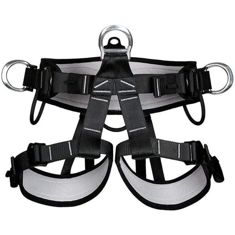 Climbing belts, Thicken Professional Safety Belt with Magnesium Alloy ...