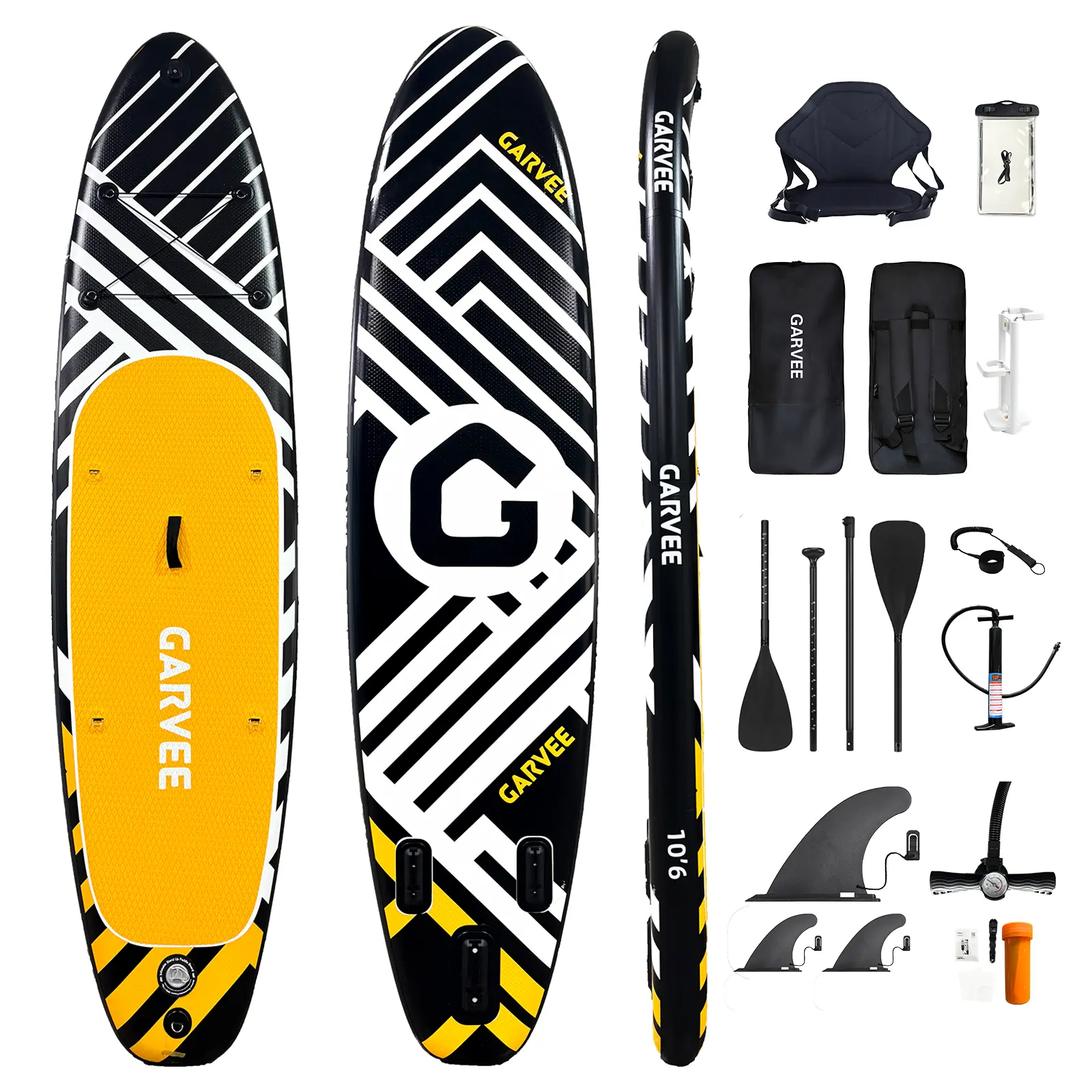 Ultra-Lightweight Inflatable Stand Up Paddle Board (SUP) – 2-in-1 Paddle, Wide Stable Design, Non-Slip Comfort Deck – with Premium SUP Accessories, for Adults & Youth of All Skill Levels