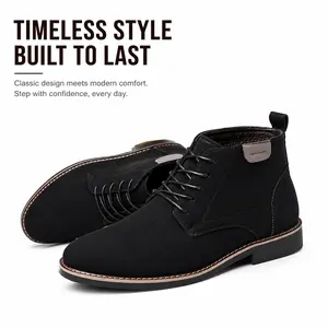 YANXIANSHOES Men's Casual Ankle Boots - Smart Fashion Style
