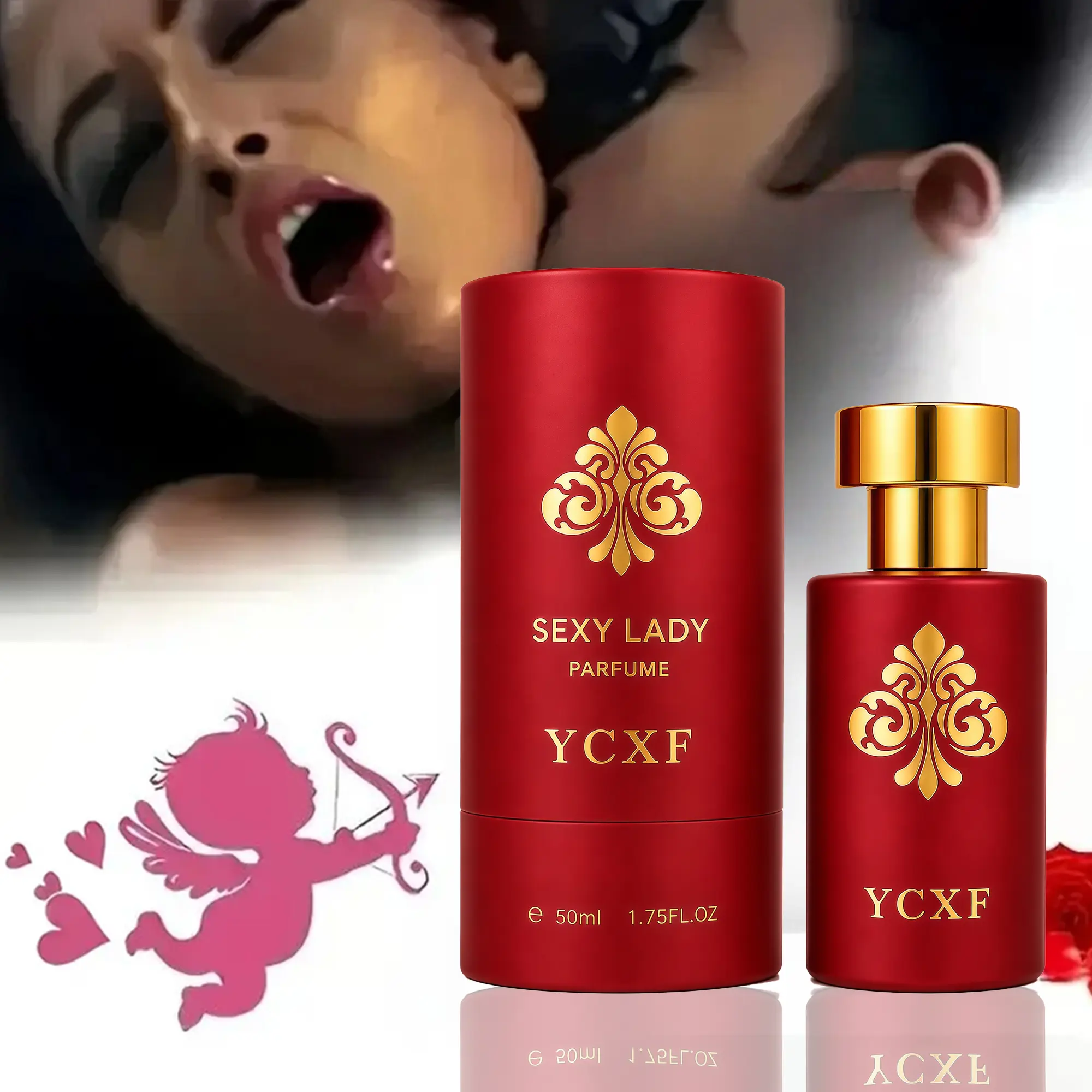Attraction perfume, women’s eau de cologne, 50 ml, women’s perfume, perfume, fragrance spray, long-lasting fragrance perfume, daytime party gift, long-lasting scent