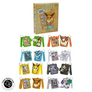 Pokemon Eevee & Friends Card Display Keychain Blind Box [Simplified Chinese]