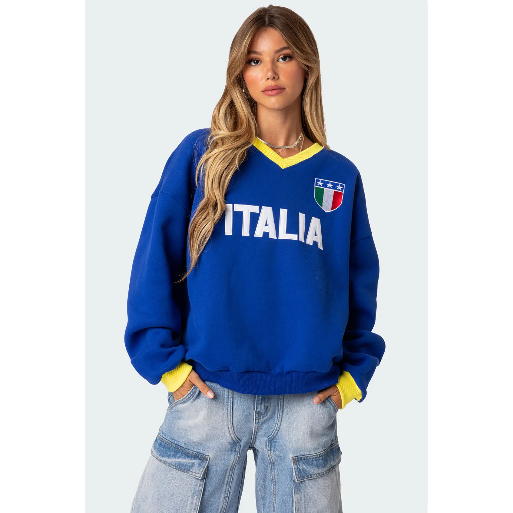 Italy Oversized Sweatshirt Italy Oversized Sweatshirt