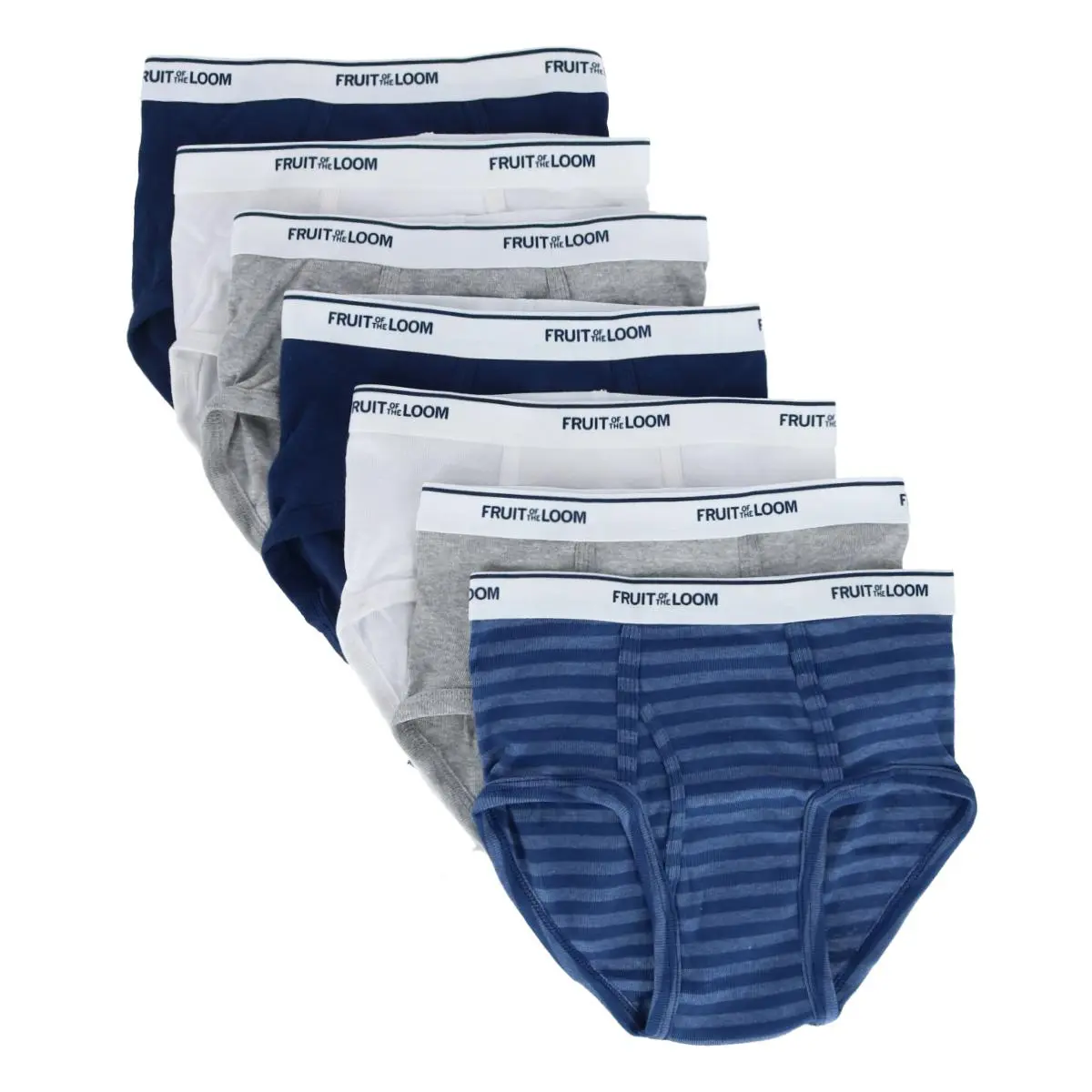 Fruit of the Loom Boy's Eversoft Briefs Assorted (7 Pack), Briefs