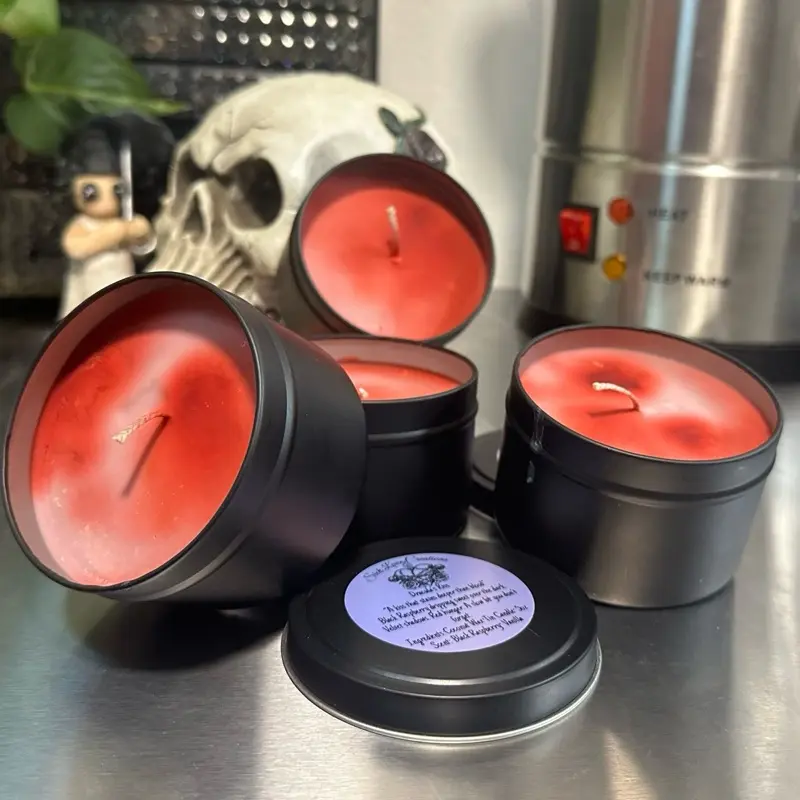 SickLoveNoir Monster Collection: Dracula’s Kiss Candle Tin