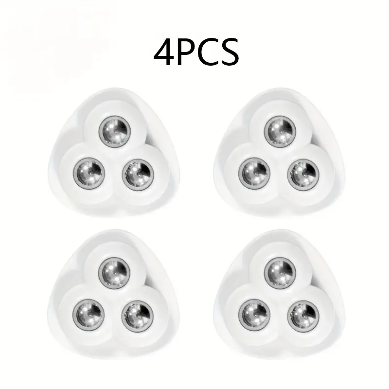 4pcs white