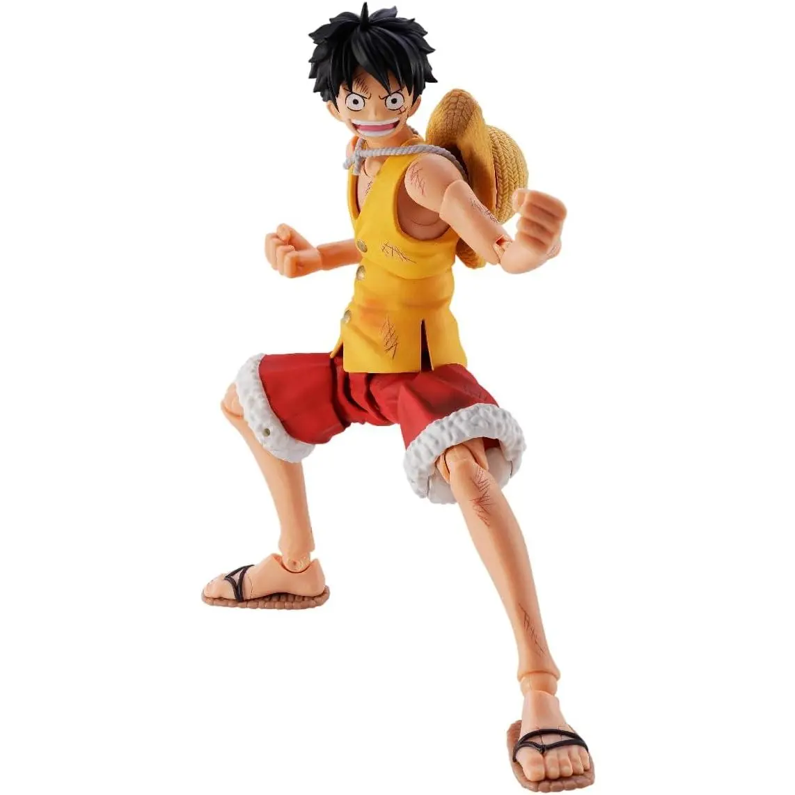 Bandai Tamashii Nations One Piece S.H.Figuarts Monkey D. Luffy -Summit War of Marineford- Action Figure