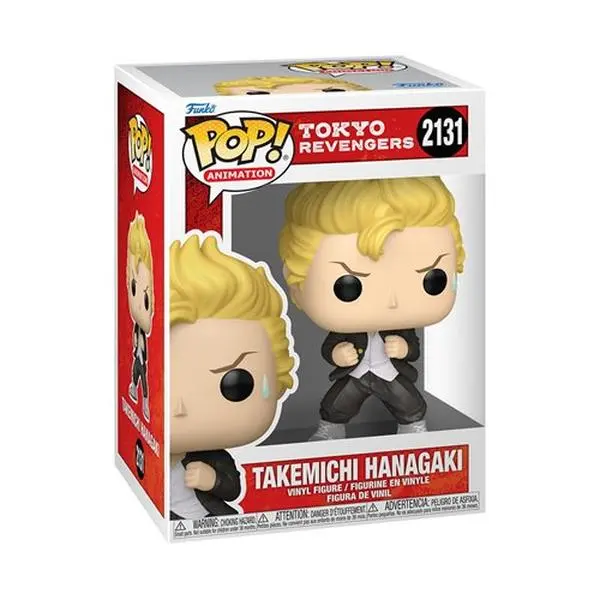 Funko Pop! Vinyl Figure #2131 - Tokyo Revengers Takemichi Hanagaki Anime Art Toy, High-Quality Collectible Figurine with Authentic Character Art, New