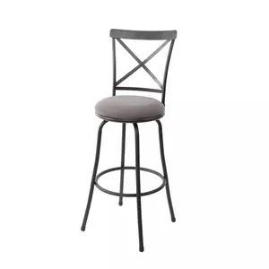 Karson Adjustable Height X Barstool - Holli Furniture