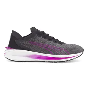 PUMA Womens Electrify Nitro Running Sneakers Shoes - Black