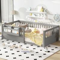 Gray + MDF + Pine + Plywood + Twin