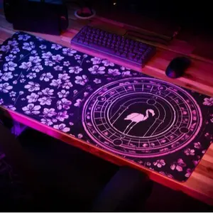 Sleep Token "Programmed to Wilt" Deskmat (NO LED) – XL Gaming Mouse Pad, Desk Mat, Long Desk Mats, Aesthetic Gaming Mousepad, Christmas Birthday Gift Idea, Anime Game Mats, Gaming Mousepad