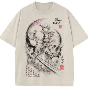 valentine shirts Sesshomaru Shirt, Inuyasha Shirt, Anime Shirt, Vintage Tee, Anime Merch, Unisex Cotton Crewneck T-Shirt Menswear Womenswear Streetwear Top GOH