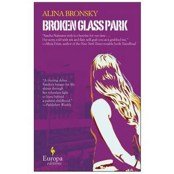 Used Literature Book - Broken Glass Park Fiction Novel by Alina Bronsky (Paperback, English) - Teenager Targeted, Starring Review Inclusive