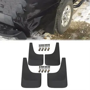 4 Pcs Car Mud Guards Splash Flaps, Exterior Accessories for 2001-2014 Chevy Silverado 1500, 2500, 3500