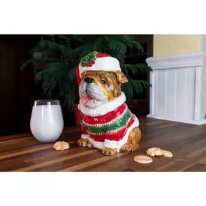 English Bulldog Cookie Jar