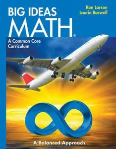 USED-BIG IDEAS MATH: Common Core Student Edition Blue 2014 by HOUGHTON MIFFLIN HARCOURT (Hardcover)