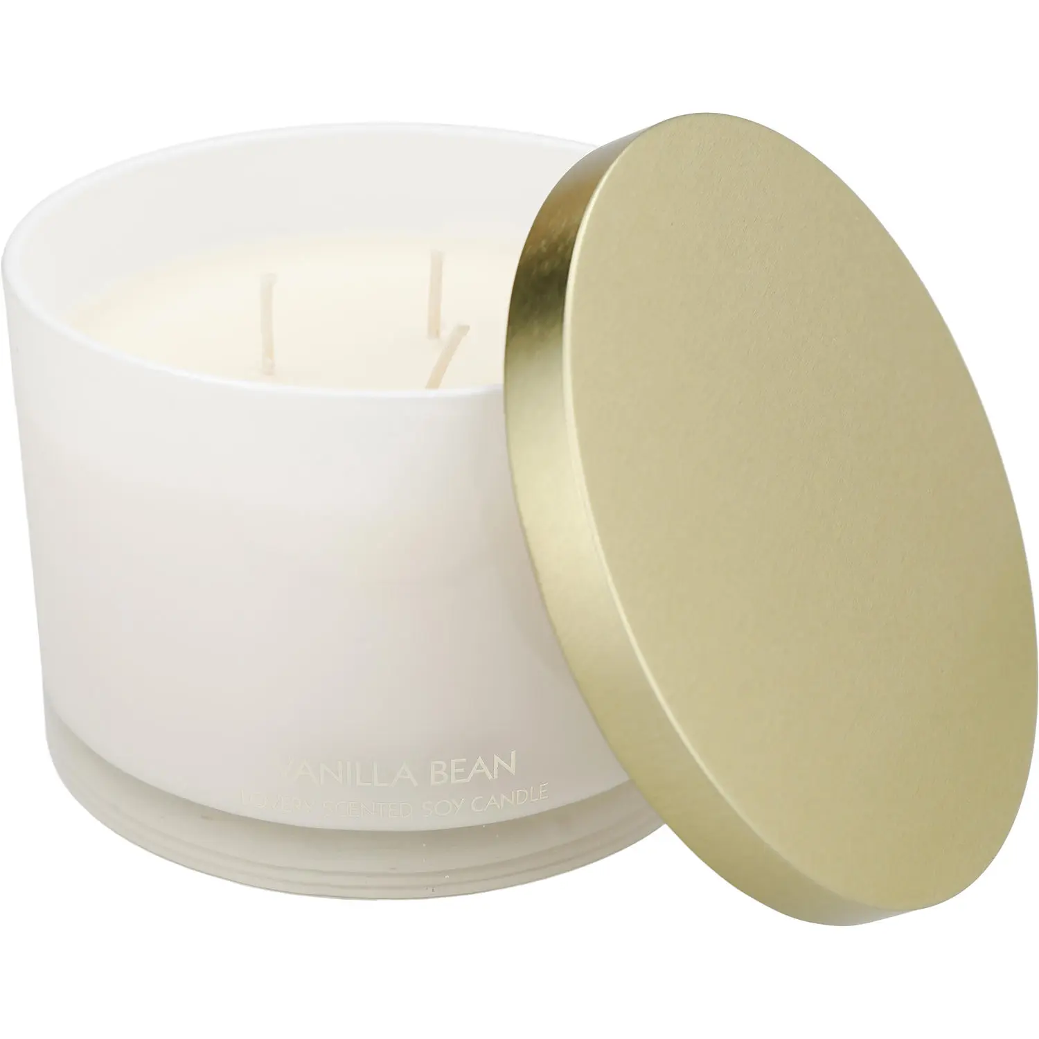 Lovery Vanilla Bean By Lovery 3 Wick Scented Soy Candle For Unisex