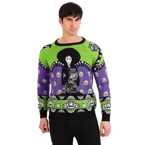 Adult Beetlejuice Lydia Deetz Halloween Sweater