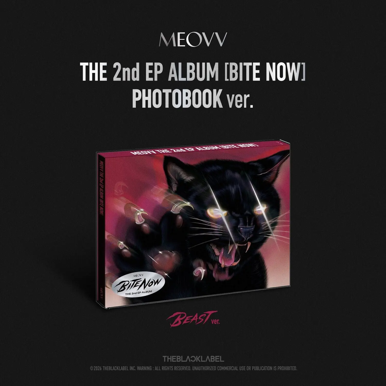 Meovv - 2nd EP 'Bite Now'Beast Ver.  [COMPACT DISC - CD]