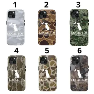 Local Boy Camouflage Collection Tough Phone Case, Durable Protective Cover, Fits All iPhone 11 12 13 14 15 16 17