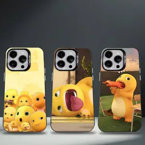 Cute N-Nailong Phone Case For iPhone 16,15,14,13,12,11,8,7,Pro,Max,Plus,Mini,XS,SE Anti Fall Black Matte Hard