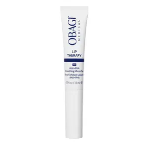 Obagi Lip Therapy AHA+PHA Smoothing Micro-Peel with Hyaluronic Acid – Overnight Mask Treatment Exfoliates, Plumps & Moisturizes Dry Lips for a Fuller, Smoother, More Youthful Appearance