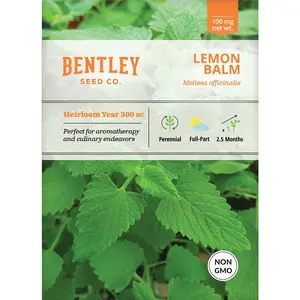 Lemon Balm Seed Packets