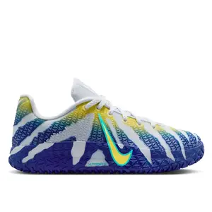 Youth Nike Ja 3 'Murray State' Pure Platinum/Deep Royal Blue (IB4773 002) (GS)