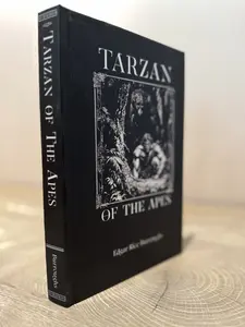 Tarzan of the Apes by Edgar Rice Burroughs - Black Spine Book Collection