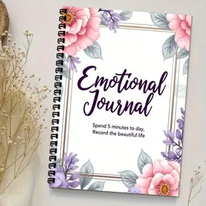 Emotional Journal for Daily Emotion Management, Self-Reflection Diary, Help People Manage Feelings, Personal Growth Tool, Daily Guided Journal