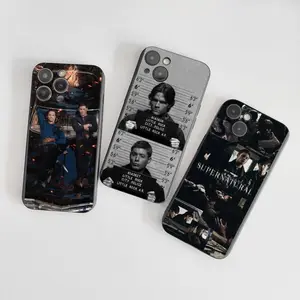 Supernatural SPN Dean And Sam Phone Case Silicone Soft For iPhone 17 16 15 14 13 12 11  Plus Pro Max
