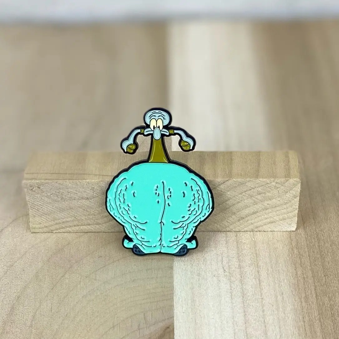 Burger Thighs Pin
