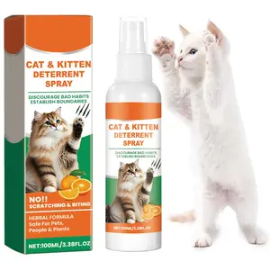 Natural Cat Deterrent Spray for Furniture Protection
