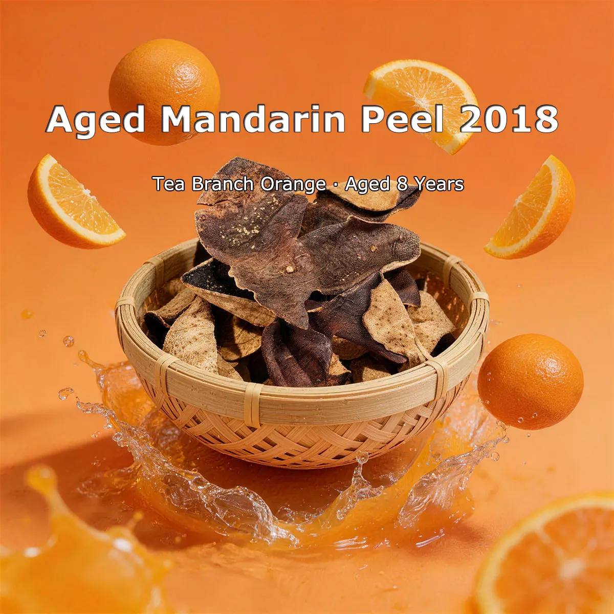 Aged Mandarin Peel Tangerine Peel Tea,100%Natural Orange Flavored Tea Thirst Quencher Digestion Aid Anti-inflammatory Expectorant Beverage,relieve constipation,Plant-based,Vitamins, Minerals & Wellness Supplements,Prevent the Flu,Cold-fighting Foods