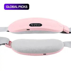 1pc Heating Waist Belt For Menstrual Cramps Relief, Portable Cordless Heating Pad For Stomach, 3-Speed Temperature Adjustment And 4-Speed Massage Modes, Back And Belly Heating Pad For Women #TOP PICKS