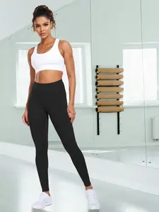 CADMUS Outdoorfun Women's Workout Pant 27" High Waist Compression Leggings for Yoga Running Deep Pockets