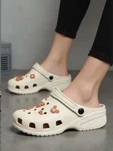 Unisex Classic Slip-On Slippers, Comfortable Casual Shoes, Durable Design for Daily Wear, Suitable for Men & Women，