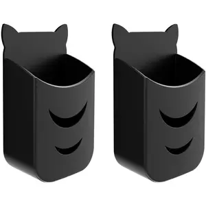 2 Pack Universal Remote Holder for Roku Remote, for LG TV, Soundbar, UC7030T, UC7078T Fan Remote, Remote Control Holder for Samsung, RCA, Apple TV, Air Conditioner, Car Key Holder