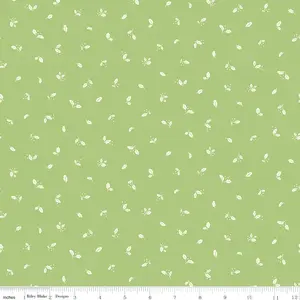Virginia Rose Leaflet Green Riley Blake Designs Quilting Cotton Fabric by the Yard