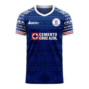 Cruz Azul 2025-2026 Home Concept Football Kit - Libero: Stylish and Functional Design for True Fans!