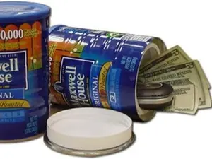 Secret Coffee Can Safe to Hide Your Valuables