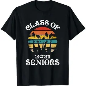 Graduation Gifts for Her Him Class of 2021 Senior T-Shirt