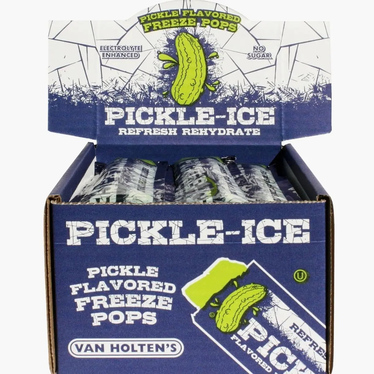 Van Holten's Pickles - Pickle-Ice Freeze Pops - 24 Pack