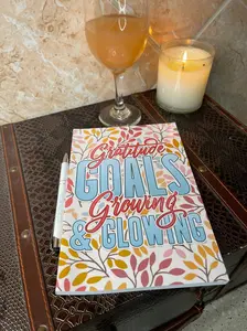 Gratitude Goals: Growing & Glowing Guided Journal & Mug Set