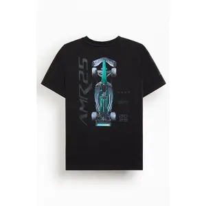 Puma Men's AMR25 Formula One Team T-Shirt - Multicolor