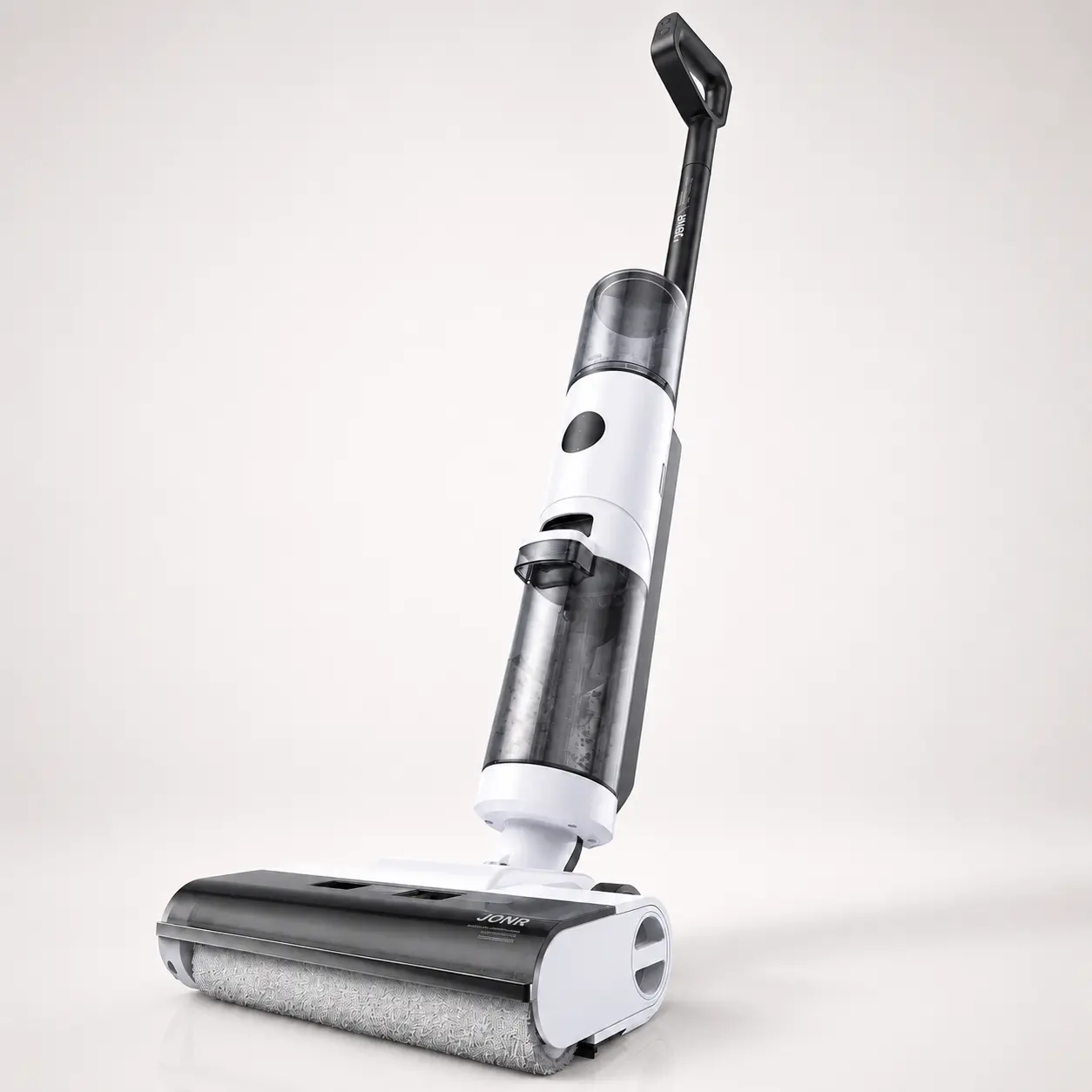 JONR ED12 Cordless Wet-Dry Vacuum Cleaner - 3.63 kg, 450ml Dirty Water Tank, 75 Decibels, 850ml Clean Water Tank, 0.1in Edge Cleaning, 1-Click Self-Cleaning, Hard Floor Mop Combo for Dust, Spills, Pet Hair