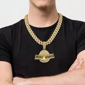 Unisex Shark Letter Pendant Cuban Link Necklace Vintage Street Hip Hop Fashion Jewelry Trendy Animal Letter Neck Accessory Suitable for Daily Casual Dating Party Wear Simple Stylish Alloy Chain Gift for Men Women